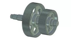 Parametric gear wheel