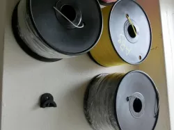 parametric spool wall hanger/holder for repraper and others