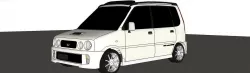 perodua kenari  3D model