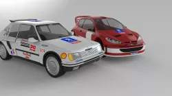 Peugeot evolution 3D model