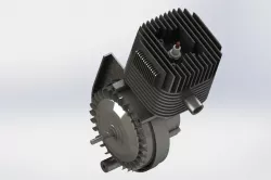 Piaggio SI 50cc 2T engine