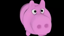 Piggy Money Bank 3D model