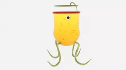 Pitcher Plant Monster Low-poly  3D model