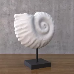 Plaster figure of seashells 3D model