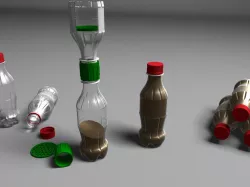 Plastic Bottle ‘bricks’ filling tools