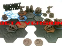 Pocket-Tactics: Beasts of the Gray Barrens (First Edition)