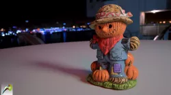 Pumpkin Scarecrow Low-poly  3D model