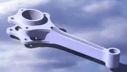 radial engine master rod