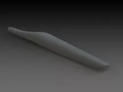 RC Helicopter Rotor Blade for The Plastic Bank Challenge