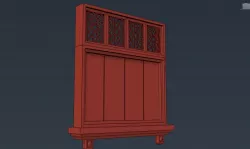 Rectangular Window 3D model
