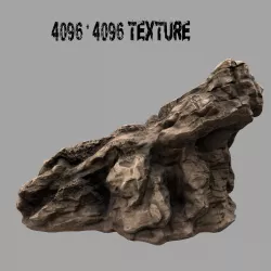 Rock Low-poly  3D model
