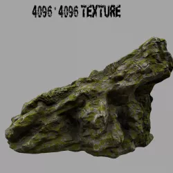 Rock Low-poly  3D model