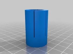 Round tube expansion plug