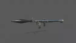 RPG-7 3D model