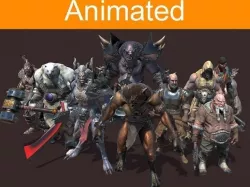 RPG Fantasy Pack Low-poly  3D model