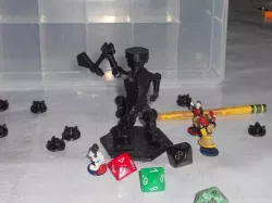 RPG Miniature - Lumberjack Mech