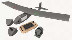 RQ-11B Raven Low-poly  3D model