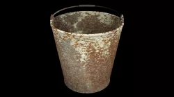 Rusty Bucket Low-poly  3D model