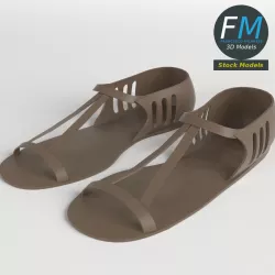 Sandals 1 3D model