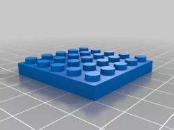 Short Fat Lego Brick
