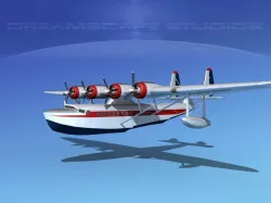 Sikorsky S-42 Seaplane 3D model