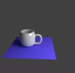 Simple cup 3D model