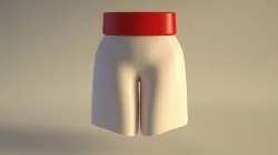 SPORT---BOXE---Short 3D model