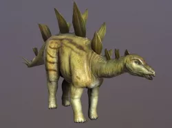 Stegosaurus Low-poly  3D model