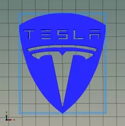 TESLA 3D model