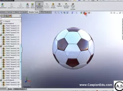 The soccer ball