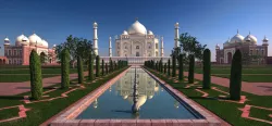 The Taj Mahal 3D model