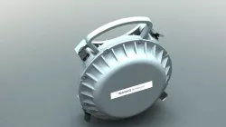 Transmitter for radio-relay link