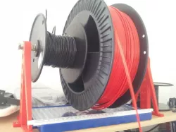 Universal spool mount for small and big spools