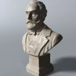 Victor Hugo 3D model