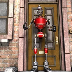 Vintage Robot 3D model