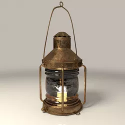 Vintage Ships Lantern 3D model