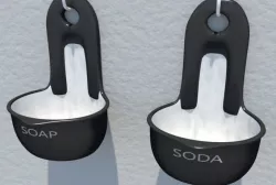 Vintage Soap and Soda Bowls 3D model