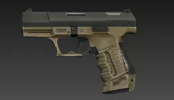 Walther P99 - Game mesh Low-poly  3D model