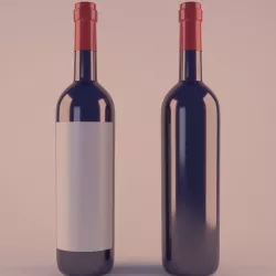 Wine Bottle  3D model