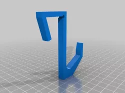 Wire shelf hook