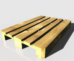Wooden pallet 3D model
