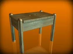 Wooden the seat 