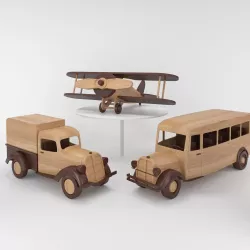 wooden toys 3D model