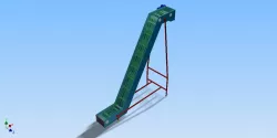 Z-type modular belt conveyor