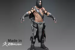 Zbrush Barbarian 3D model