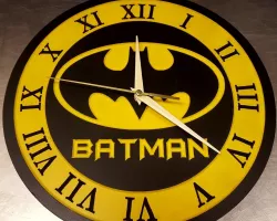 12" Batman clock
