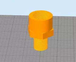3/4" Female BSP Tap Thread to 1/2" Male BSP Tap Thread 