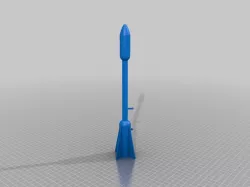 3D Printed Model Rocket