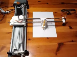 A3 Flatbed pen plotter
