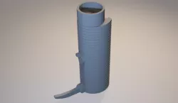 Airsoft "grenade launcher" spring